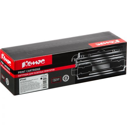 Картридж лазерный Комус 067BK чер.для Canon LBP631Cw/LBP633Cdw