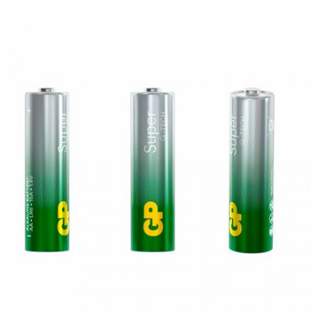 Батарейки КОМПЛЕКТ 60 шт., GP Super G-Tech, AA (LR6, 15А), алкалиновые, пальчиковые, 15A-2CRVS60