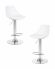 Набор 2 шт Стул барный DOBRIN ROCKY, белый