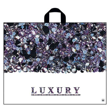 Пакет с петлевой ручкой ПВД, 55х70 см, "Лакшери", 90 мкм, н00067778