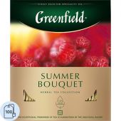 Чай Greenfield Summer Bouquet фруктов.фольгир. 100 пак/уп 0878-09