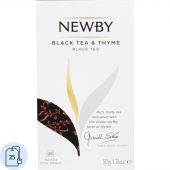 Чай Newby Black Tea & Thyme черный с чабрецом 25 пакетиков Чай Newby Black Tea & Thyme черный с чабрецом 25 пакетиков