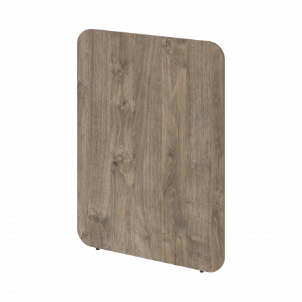 Bell Перегородка боковая глухая правая KCB.B (R) Тиквуд тёмный 900*18*1200