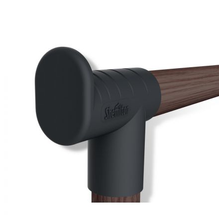 Вешалка EL_гардеробная CH-4345 черный/темный орех (911201/В1-65)