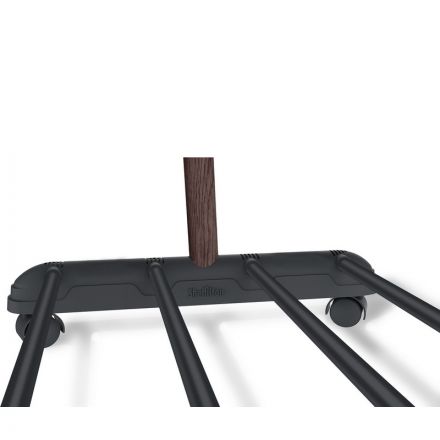 Вешалка EL_гардеробная CH-4345 черный/темный орех (911201/В1-65)