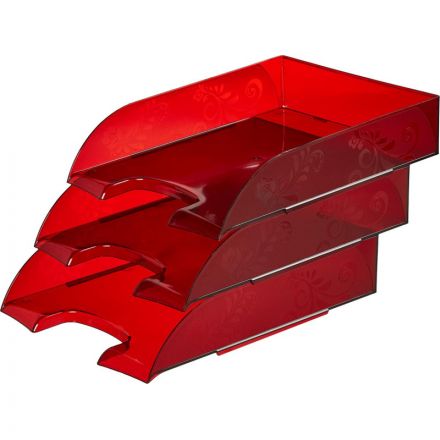 Лоток горизонтальный Комус Русская серия, рубиновый про