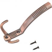 Вешалка настенная УЗК_Крючок трехрожковый СТАНДАРТ 212 A AC (10200),ст.медь