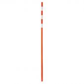 Веха пластиковая с 3-мя с/о лентами высота 2м ВП-2