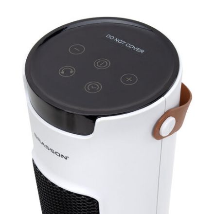 Тепловентилятор колонный керамический BRASSON BTH-26GR, 2000 Вт, 61 см, сенсор, 3 режима, 457782