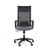 Кресло UTFC Рекорд М-878 черный пластик (серый)