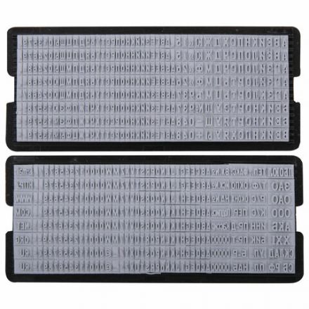 Штамп самонаборный 8-строчный STAFF, оттиск 60х40 мм, "Printer 8027", КАССЫ В КОМПЛЕКТЕ, 237430