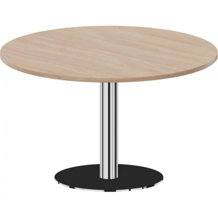 Стол Carre для совещаний диаметр 120х72см Дуб светлый OC120OW