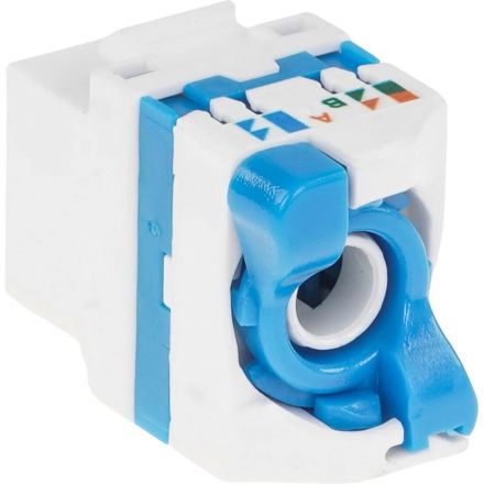 Модуль Keystone LANMASTER ToolLess LAN-TK45U5E/180-WH Модуль Keystone LANMASTER ToolLess LAN-TK45U5E/180-WH