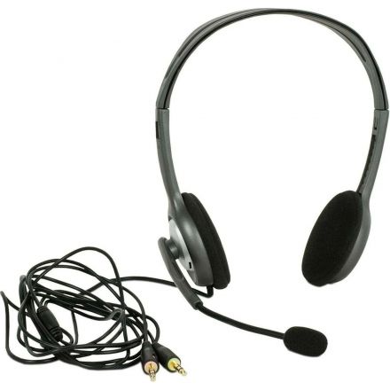 Гарнитура Logitech Stereo Headset H110 Silver [981-000459