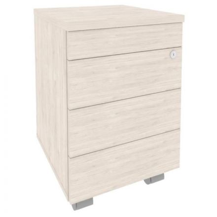 Тумба ONIX . мобильная O.ТМ-3TIP денвер светлый