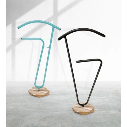 Вешалка KD_0MX_костюмная Берг-10 фанера/металл, черный