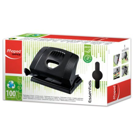 Дырокол MAPED (Франция) "Greenlogic", до 25 листов, "карбоновое покрытие", черный, 452511 Дырокол MAPED (Франция) "Greenlogic", до 25 листов, "карбоновое покрытие", черный, 452511