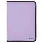 Папка на молнии Berlingo "Instinct" А4, 500мкм, лаванда Папка на молнии Berlingo "Instinct" А4, 500мкм, лаванда