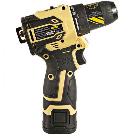 Дрель акк б/щ Hanskonner PLATINUM, 14, 4В, 45Нм, 2х2.0Ач, 10мм HCD1645BLC