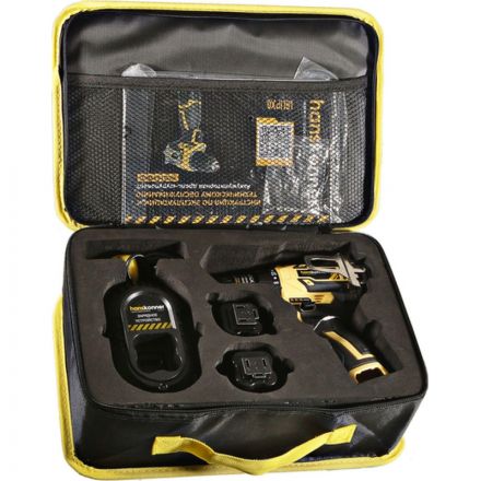 Дрель акк б/щ Hanskonner PLATINUM, 14, 4В, 45Нм, 2х2.0Ач, 10мм HCD1645BLC