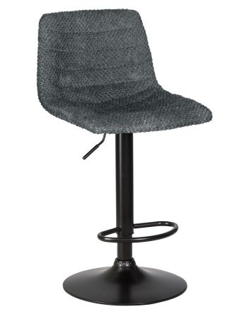 Стул барный DOBRIN TRAVIS, серый (VIVALDI15)