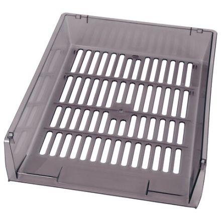 Лотки горизонтальные для бумаг, КОМПЛЕКТ 3 шт., 340х270х70 мм, тонированный серый, BRAUBERG "Office", 237257 Лотки горизонтальные для бумаг, КОМПЛЕКТ 3 шт., 340х270х70 мм, тонированный серый, BRAUBERG "Office", 237257