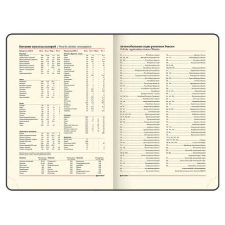Ежедневник недатированный БОЛЬШОЙ ФОРМАТ 210х297 мм А4, BRAUBERG "Status", 160 л., темно-синий, 113359