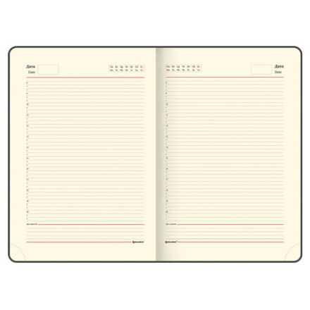 Ежедневник недатированный БОЛЬШОЙ ФОРМАТ 210х297 мм А4, BRAUBERG "Status", 160 л., темно-синий, 113359