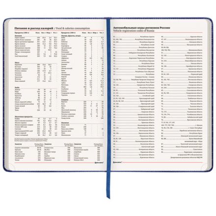 Ежедневник недатированный БОЛЬШОЙ ФОРМАТ 210х297 мм А4, BRAUBERG "Status", 160 л., темно-синий, 113359