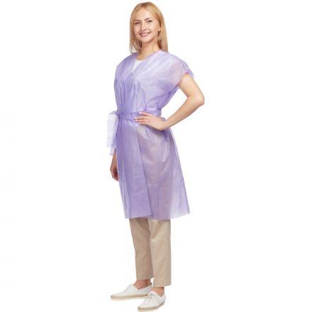 Халат н/с Кимоно спандбонд сиреневый, 10шт/уп Халат н/с Кимоно спандбонд сиреневый, 10шт/уп