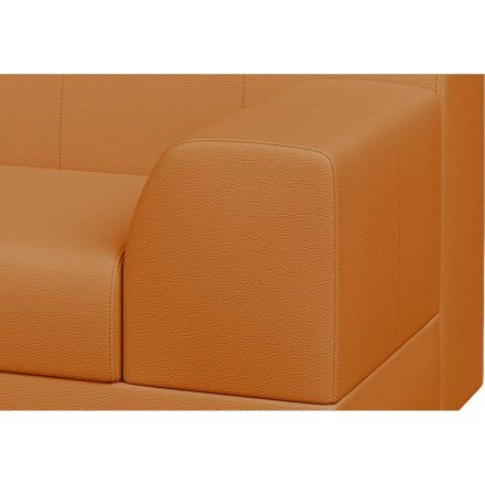 Модуль прямой MV_Flagman секция 1-мест с лев.подл. оранж Oregon 20