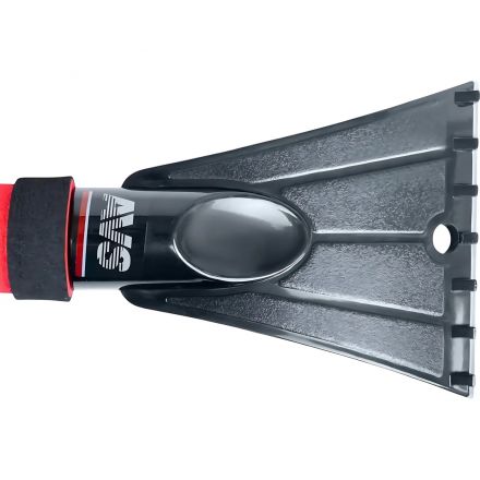 Щетка -скребок AVS WB-6318 (62 cм), мягкая ручка, распушенная щетина