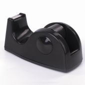 Диспенсер для клейкой ленты BRAUBERG настольный, утяжеленный, средний, черный, 11,8х5х5 см, 440142 Диспенсер для клейкой ленты BRAUBERG настольный, утяжеленный, средний, черный, 11,8х5х5 см, 440142