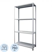 Стеллаж металлический ST_2000х1000х600 мм (4 полки/150 кг)