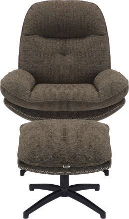 Кресло мягкое Everprof Lime Ткань Темно-коричневый