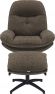 Кресло мягкое Everprof Lime Ткань Темно-коричневый