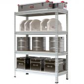 Стеллаж металлический 0MX_P_МС-Т 15764-2.0   с 4-мя полками 1550х785х2000