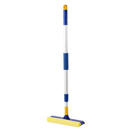 Окномойка LAIMA, алюминиевая телескопическая ручка 76-125 см, рабочая часть 25 см (стяжка, губка, ручка), для дома и офиса, 601493 Окномойка LAIMA, алюминиевая телескопическая ручка 76-125 см, рабочая часть 25 см (стяжка, губка, ручка), для дома и офиса, 601493