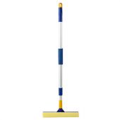 Окномойка LAIMA, алюминиевая телескопическая ручка 76-125 см, рабочая часть 25 см (стяжка, губка, ручка), для дома и офиса, 601493 Окномойка LAIMA, алюминиевая телескопическая ручка 76-125 см, рабочая часть 25 см (стяжка, губка, ручка), для дома и офиса, 601493