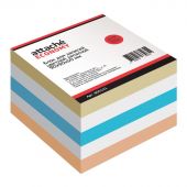 Блок для записей Attache Economy 90x90x50 мм разноцветный (плотность 65-80 г/кв.м)