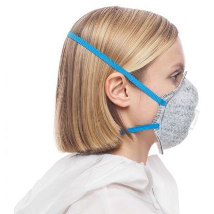 Полумаска фильтрующая UNIX Air 612V FFP2 R D/В0/Е0 3шт/уп