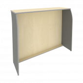 Riva Стойка ресепшн А.РС-3 Клён металлик 1444*506*1150