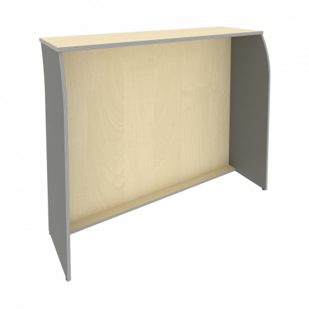 Riva Стойка ресепшн А.РС-3 Клён металлик 1444*506*1150