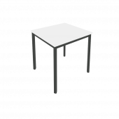 Slim Стол письменный на металлокаркасе С.СП-2 Белый/Антрацит металл 780*720*750