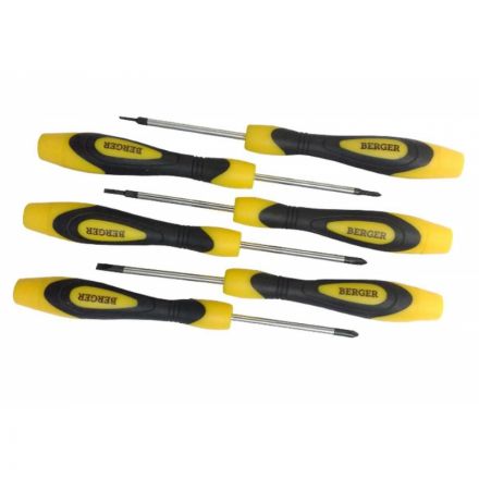 Набор отверток часовых 6 предметов BERGER BG1068