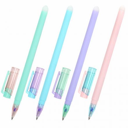 Ручки стираемые гелевые ЮНЛАНДИЯ "Лимонад", НАБОР 4 штуки, СИНИЕ, узел 0,5 мм, линия письма 0,35 мм, 143655 Ручки стираемые гелевые ЮНЛАНДИЯ "Лимонад", НАБОР 4 штуки, СИНИЕ, узел 0,5 мм, линия письма 0,35 мм, 143655