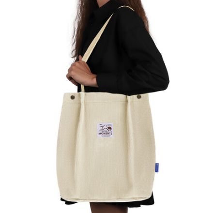 Сумка шоппер BRAUBERG MOMENTS, вельвет, 35х30 см, бежевый, 271906 Сумка шоппер BRAUBERG MOMENTS, вельвет, 35х30 см, бежевый, 271906