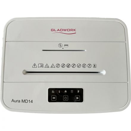 Шредер Gladwork Aura MD14 ур.секр. P-5, 14лист., 25л Шредер Gladwork Aura MD14 ур.секр. P-5, 14лист., 25л