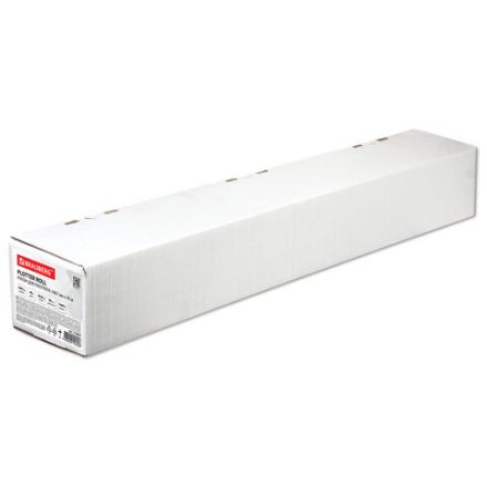 Бумага широкоформатная рулон для плоттера, 1067 мм х 45 м х втулка 50,8 мм, 90 г/м2, белизна CIE 146%, BRAUBERG, 110631