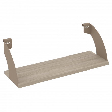 Навесные полки. Кронштейны+ЛДСП полка 600мм MAN-41-6 Дуб аттик/Мокко металл 600*220*200 Навесные полки. Кронштейны+ЛДСП полка 600мм MAN-41-6 Дуб аттик/Мокко металл 600*220*200